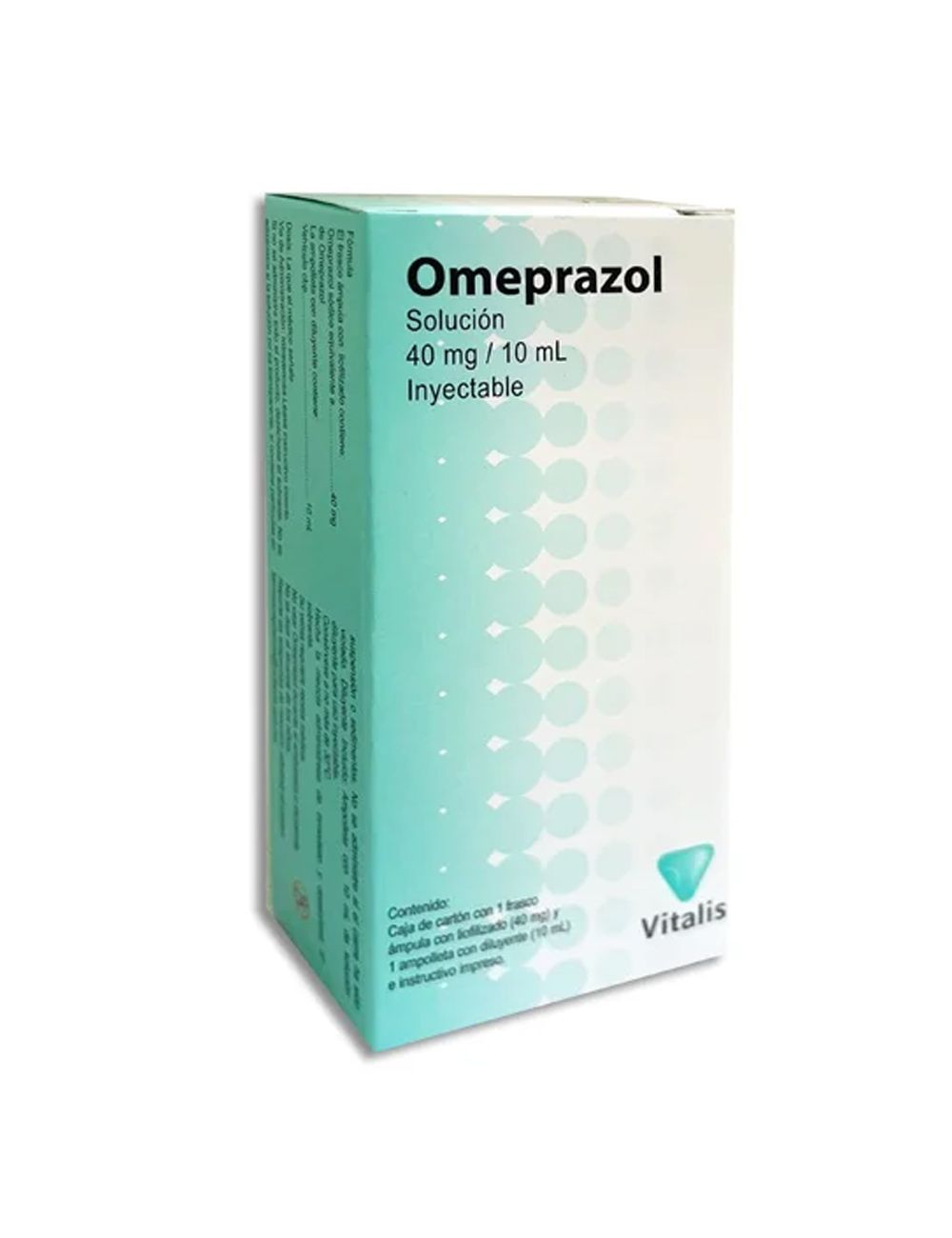 Omeprazol 40mg/10ml - Frasco Ámpula Inyectable | Vitalis