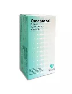 Omeprazol 40mg/10ml - Frasco Ámpula Inyectable | Vitalis