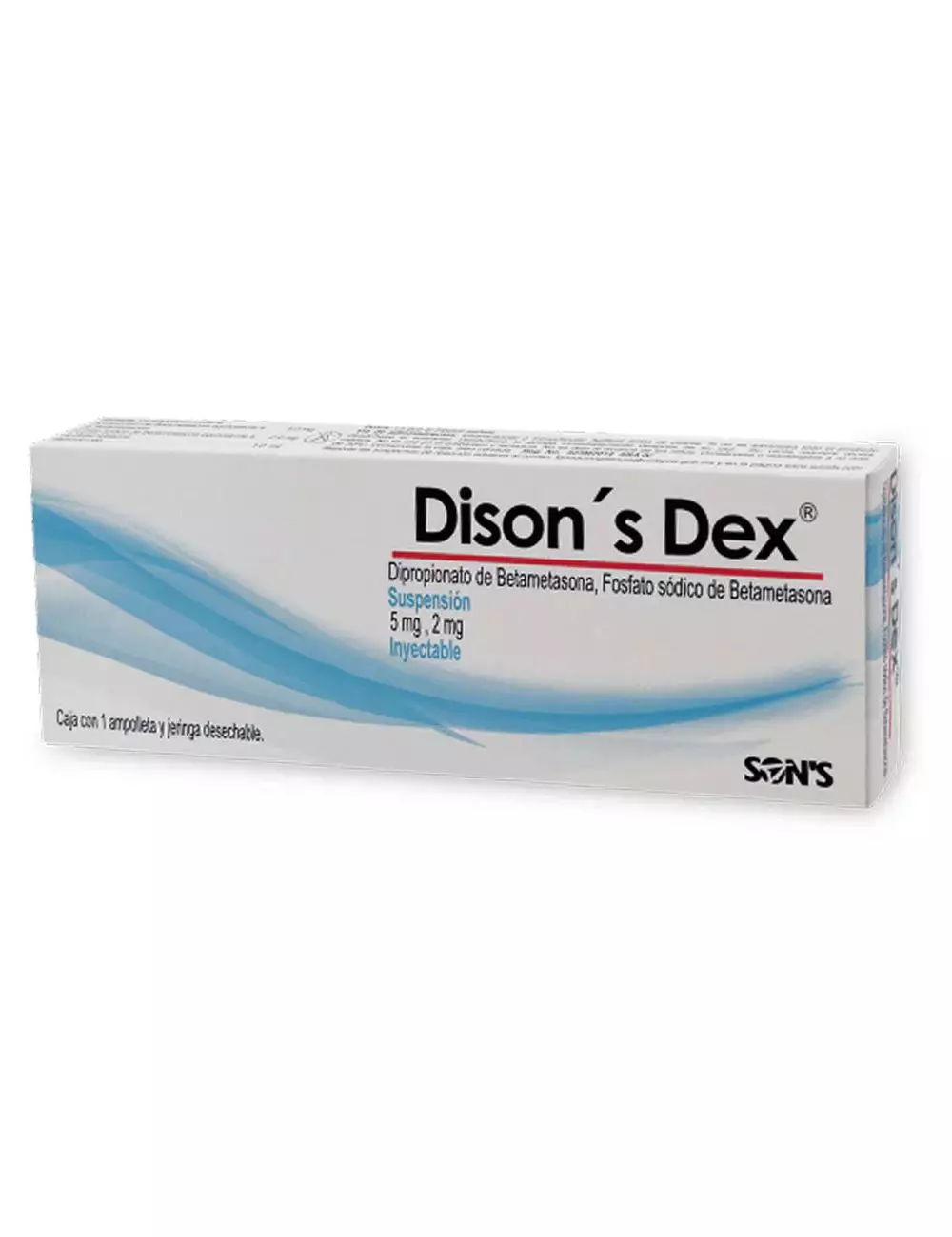 Dison's Dex® 5mg/2mg - Ampolleta Inyectable | Betametasona | Sons