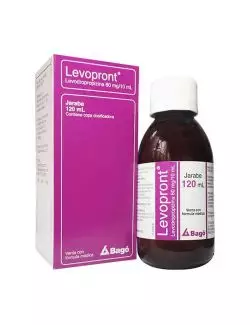 Levopront® Jarabe 60mg/10ml - Frasco 120ml | Levodropropizina | Bagó