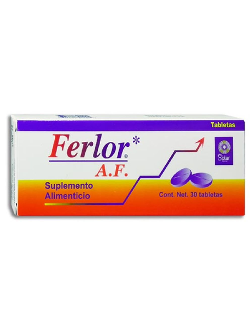 Ferlor A.F. 30 Tabletas