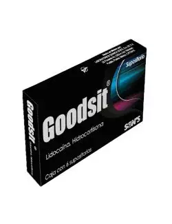 Goodsit® - 6 Supositorios | Lidocaína/Hidrocortisona | Sons