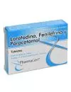 Loratadina 2.5mg/Fenilefrina 5mg/Paracetamol 500mg - 12 Tabletas | Pharma Gen