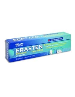 Erasten Ungüento 1g/100g - Tubo 20g | Bifonazol | GEL Pharma