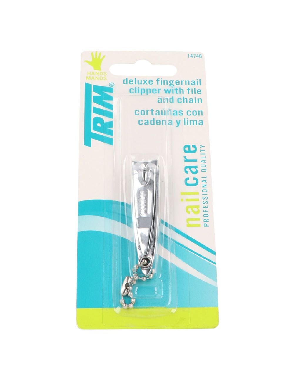Corta Uñas Trim Con Cadena Y Lima