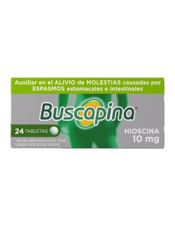 Buscapina Alivio del Dolor de Panza 24 tabletas