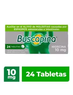 Buscapina Alivio del Dolor de Panza 24 tabletas