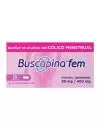 Buscapina Fem Auxiliar en el Alivio del Cólico Menstrual 10 tabletas
