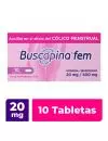 Buscapina Fem Auxiliar en el Alivio del Cólico Menstrual 10 tabletas