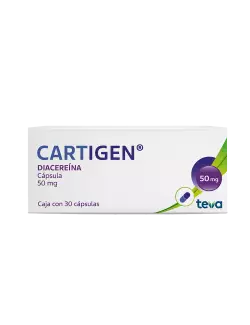 Cartigen 50 mg Caja Con 30 Cápsulas