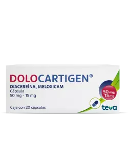 Dolocartigen 50 mg/15 mg Caja Con 20 Cápsulas