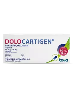 Dolocartigen 50 mg/15 mg Caja Con 30 Cápsulas