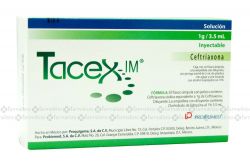 Tacex I.M 1 mg Caja Con 1 Frasco Ámpula  Con 3.5 mL - RX2