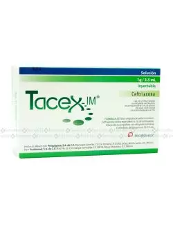 Tacex I.M 1 mg Caja Con 1 Frasco Ámpula  Con 3.5 mL - RX2