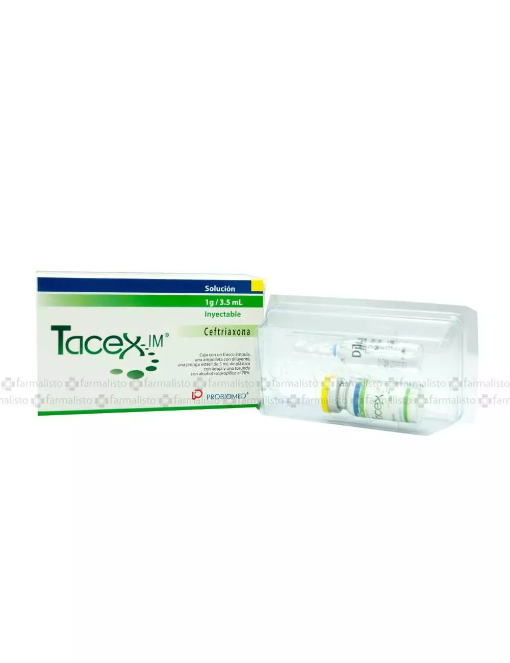 Tacex I.M 1 mg Caja Con 1 Frasco Ámpula  Con 3.5 mL - RX2