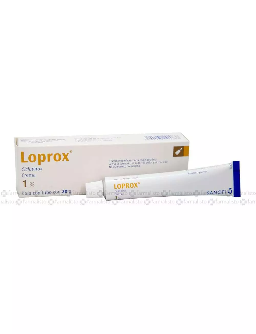Loprox Crema 1 % Caja Con Tubo Con 20 g