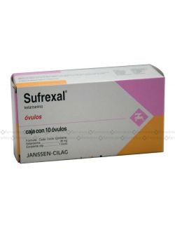 Sufrexal Óvulos 36 mg Caja Con 10 Óvulos