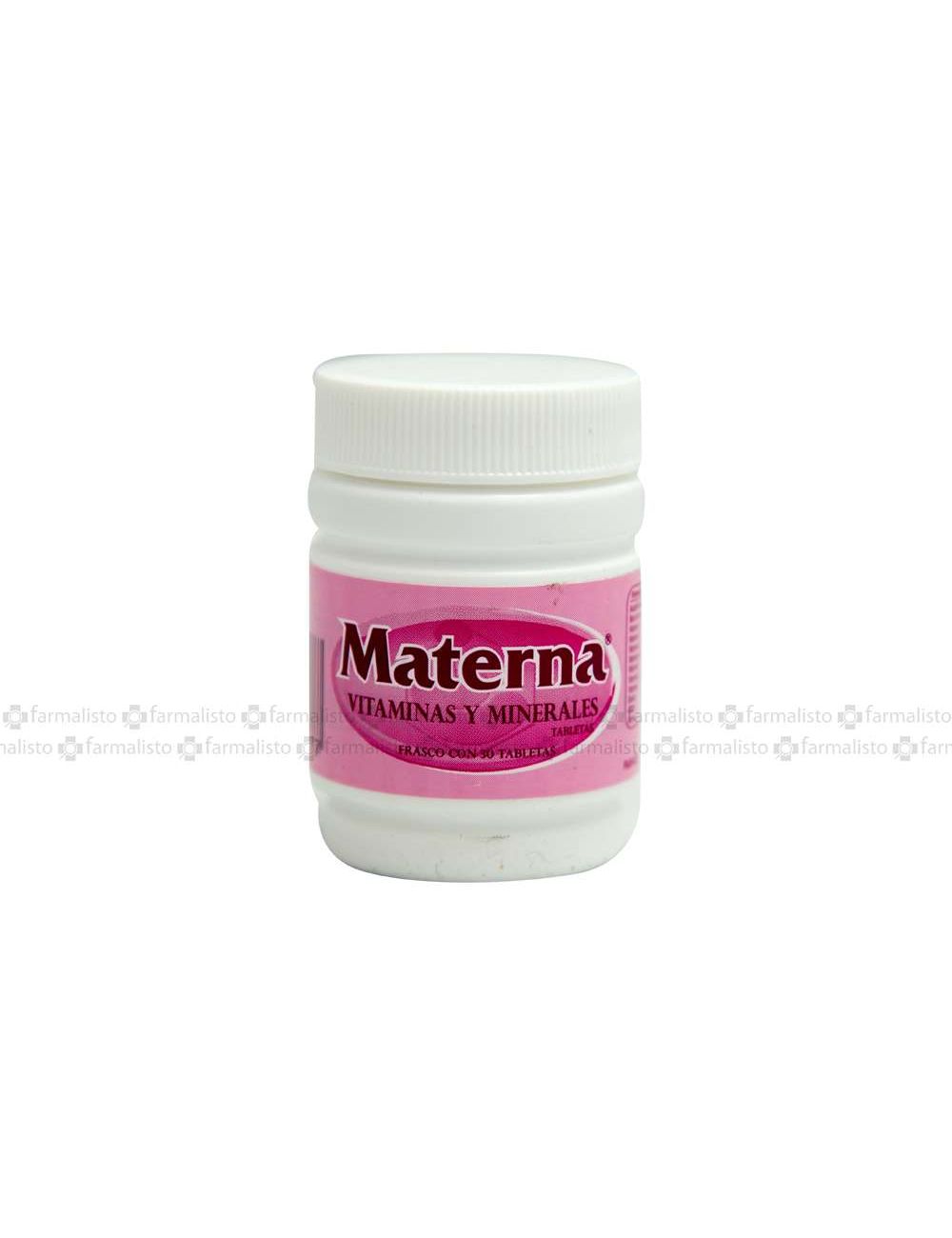 No Materna Frasco Con 30 Tabletas