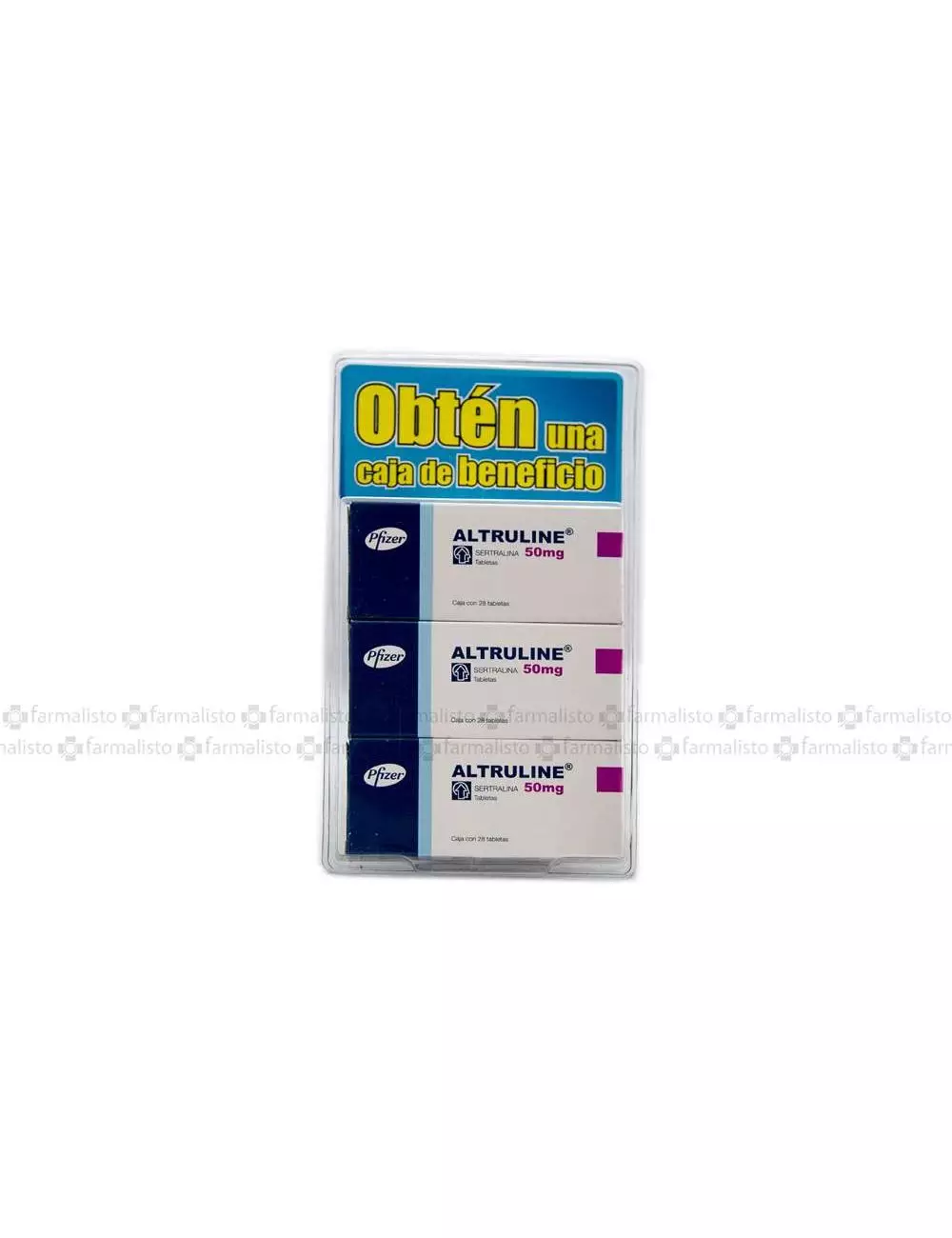 Altruline 50 mg Tripack Con 28 Tabletas