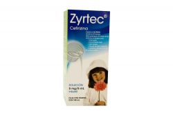 Zyrtec Solución Infantil  5mg/5mL Caja Con Frasco Con 100mL