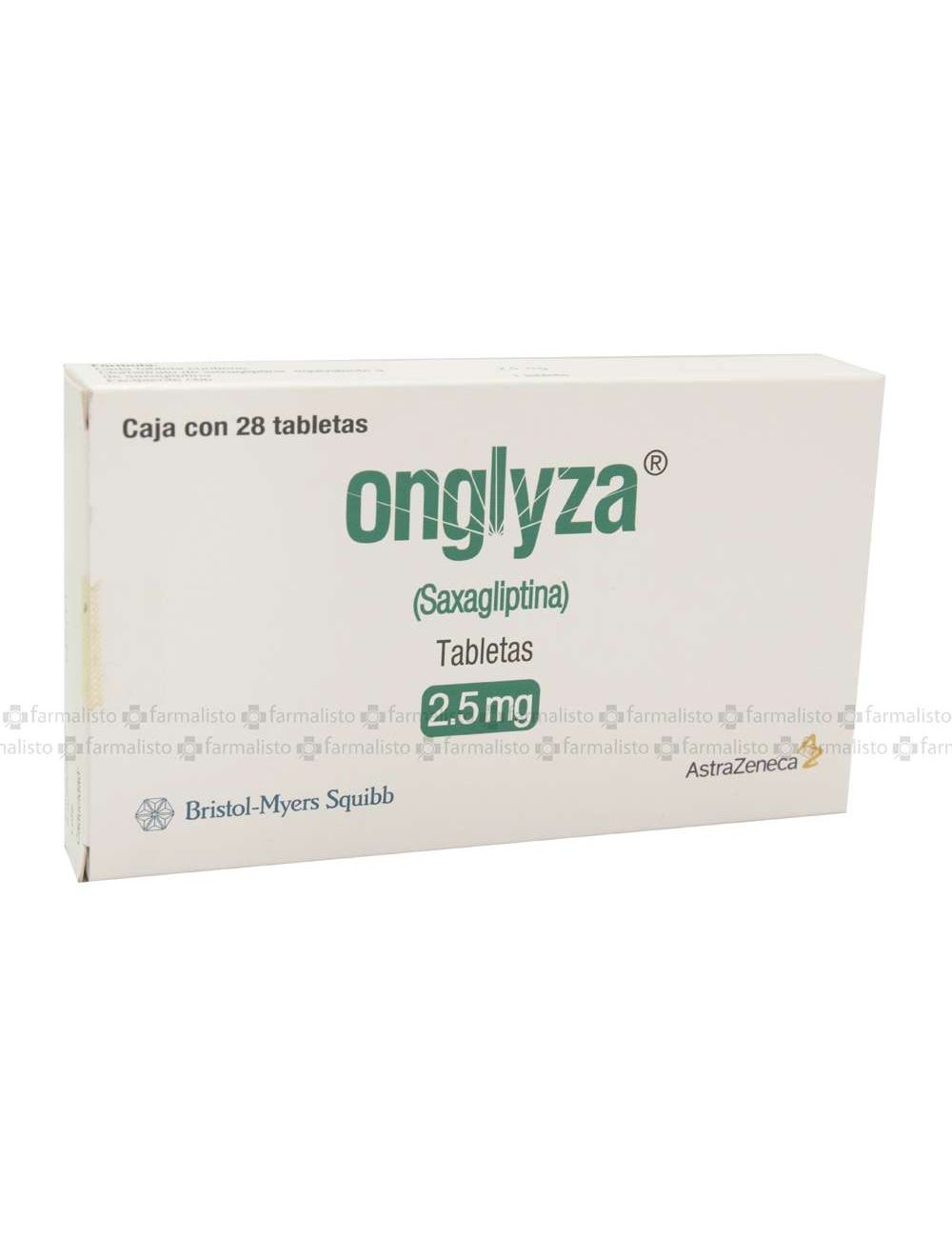 No Onglyza 2.5 mg Caja Con 28 Tabletas