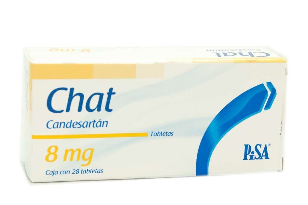Chat 8mg Caja Con 28 Tabletas