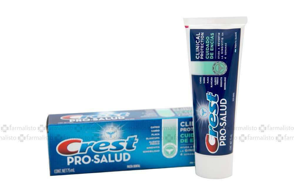 Pasta Dental Crest Pro-Salud Caja Con Tubo Con 75 mL