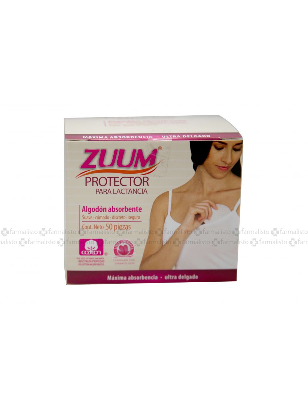 PROTECTORES PARA LACTANCIA CAJA CON 50 PIEZAS