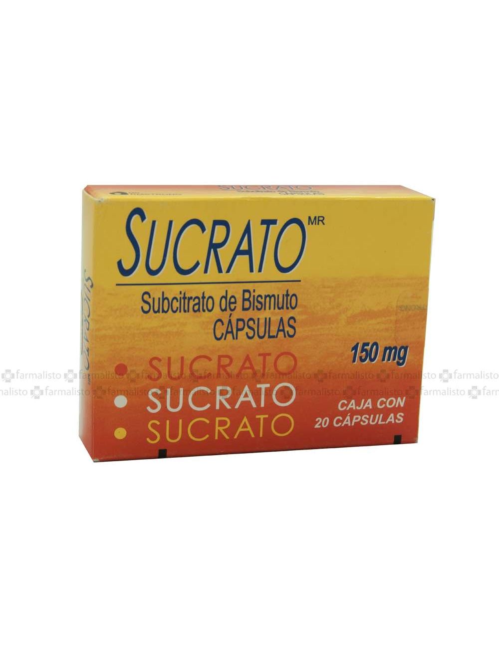 Sucrato 150 mg Caja Con 20 Cápsulas