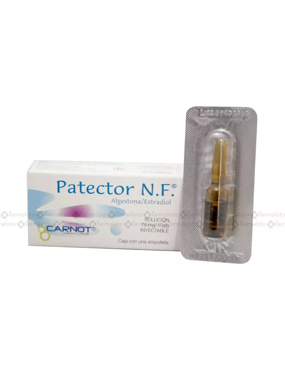Patector N.F. 75 mg/ 5 mg Caja Con 1 Ampolleta