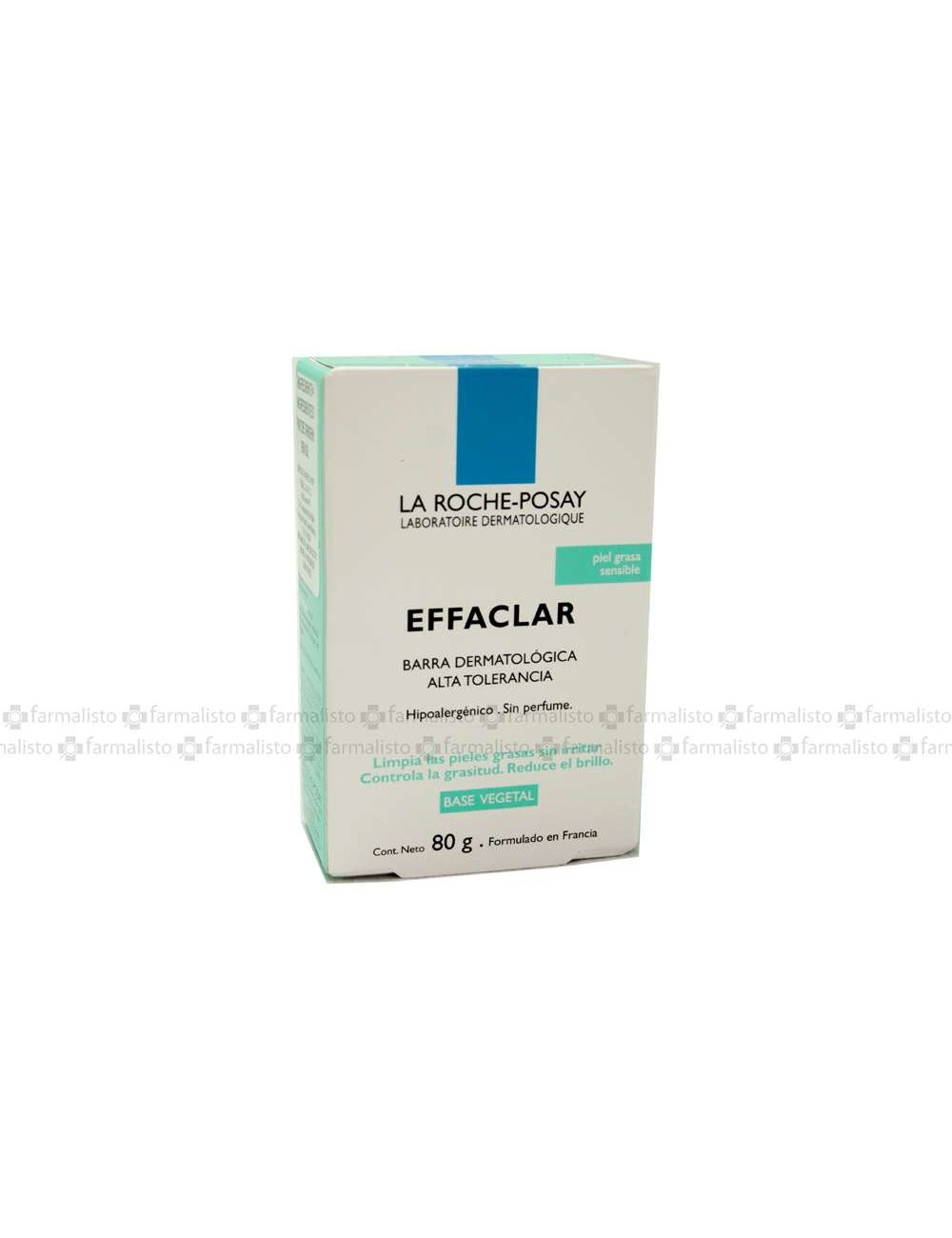 La Roche Posay Effaclar  Barra Dermatológica Caja Con 1 Pieza De 80g