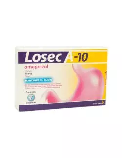 Losec A-10 10 mg Caja Con 7 Cápsulas