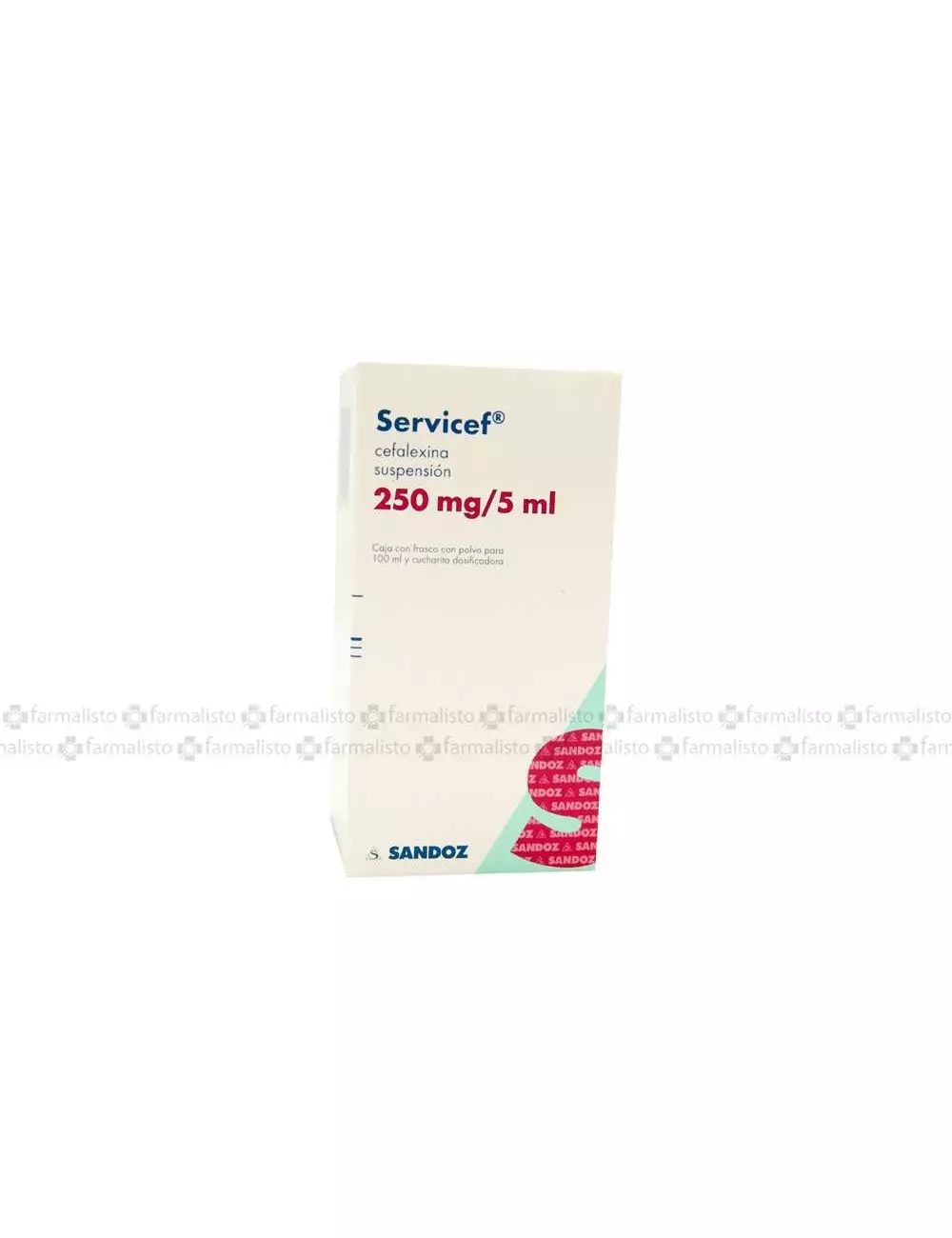 Servicef Suspensión 250mg/5mL Caja Con Frasco Con Polvo Para 100mL - RX2