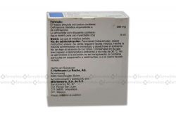 Terbac IV 500 mg Caja Con Frasco Ámpula Con Polvo Y Ampolleta Diluyente - RX2