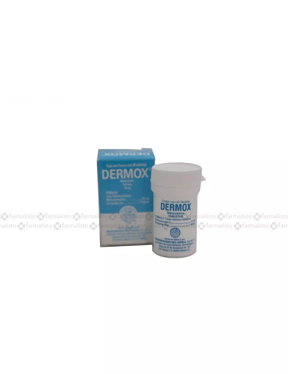 Dermox 10 Mh Caja Con Frasco Con 30 Tabletas