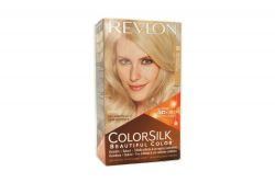 Revlon Colorsilk Tinte Permanente 80 Rubio Claro Cenizo  Caja Con 1 Aplicación