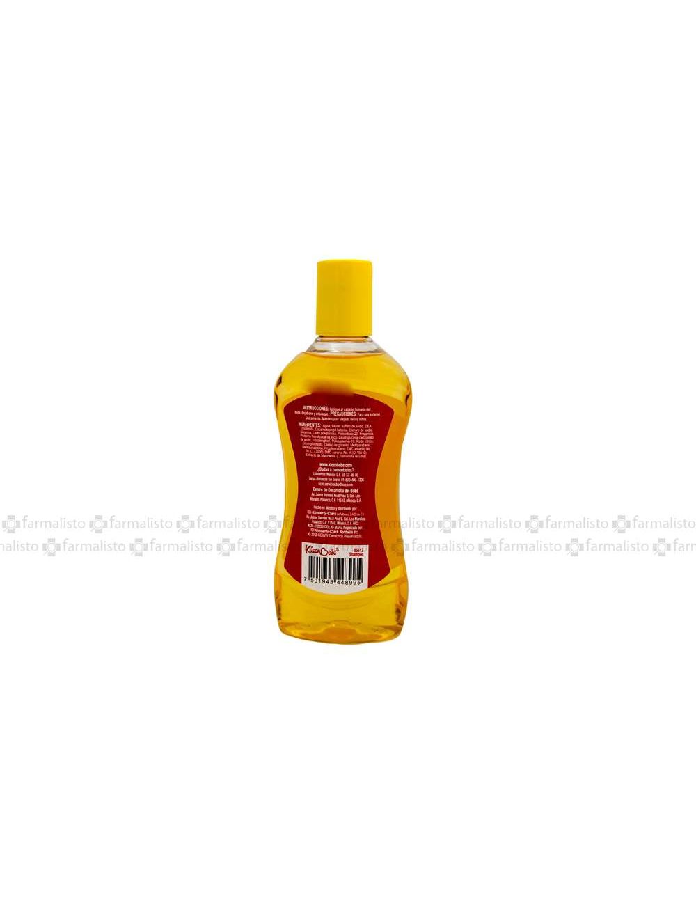 SHAMPOO KLEEN BEBÉ CON MANZANILLA FRASCO CON 250 ML