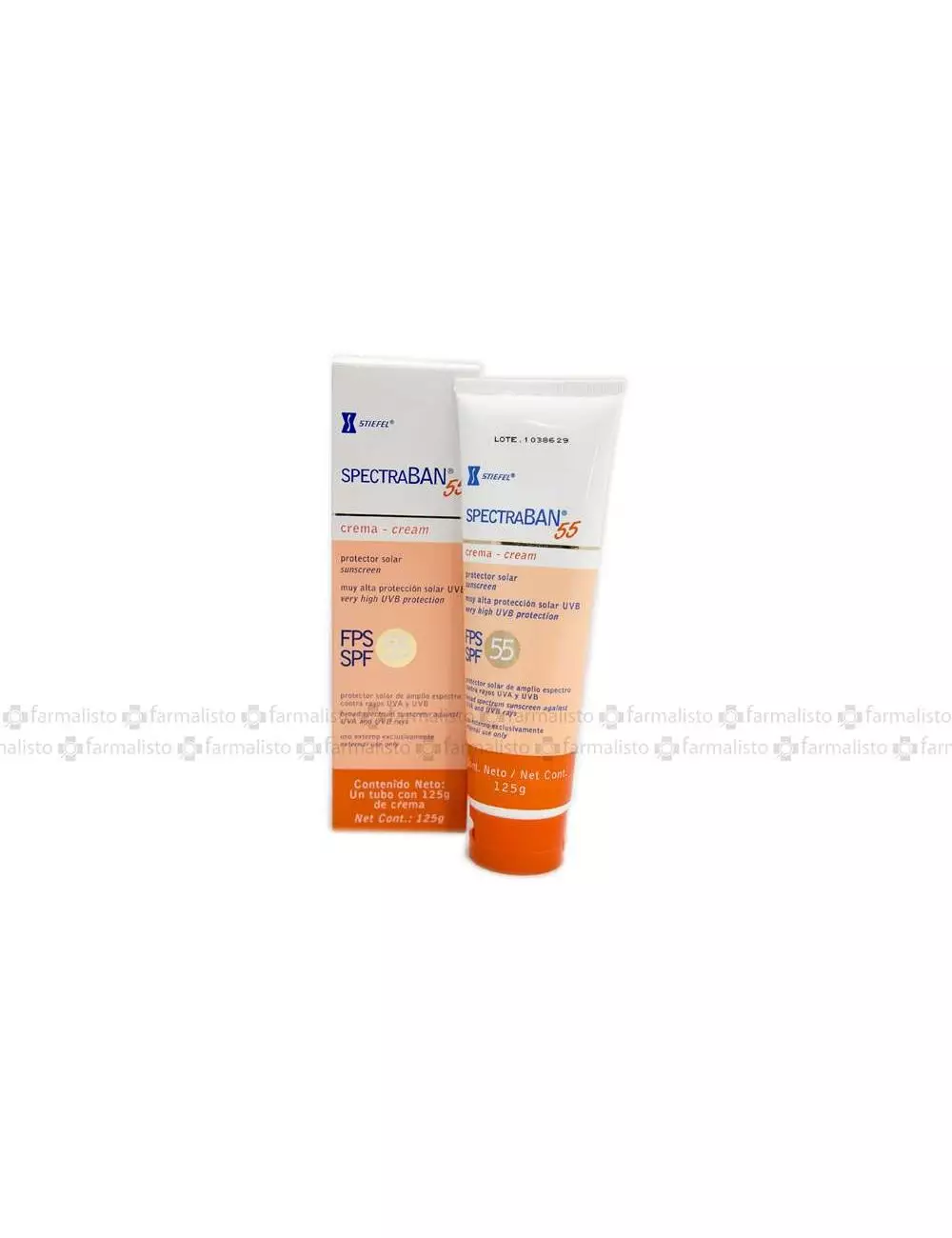 SPECTRABAN 55  CREMA TUBO CON FPS 125 G
