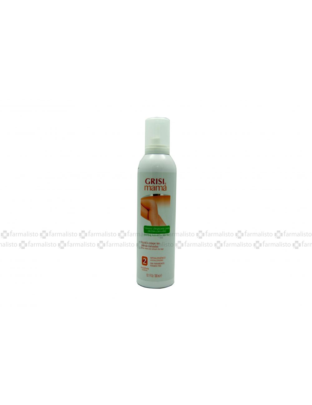 Grisi Mamá Mousse Chispeante Para Piernas Cansadas Botella con 300 mL