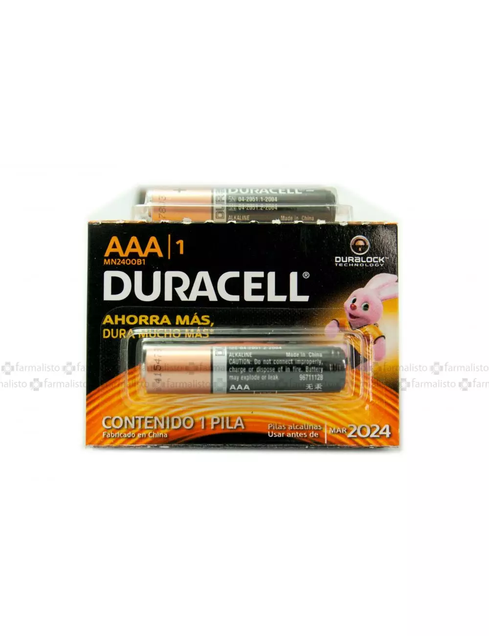 Pila Duracell AAA Empaque Con 1 Pieza