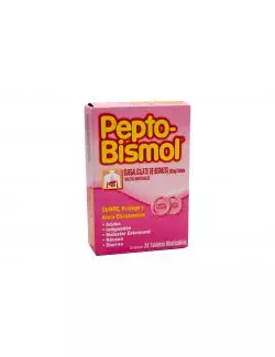 Pepto Bismol 262 mg Caja Con 24 Tabletas Masticables