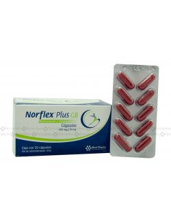 More Pharma Norflex Plus Gb Paracetamol Y Orfenadrina 450mg 35 Mg Caja Con 50 Capsulas Analgesico