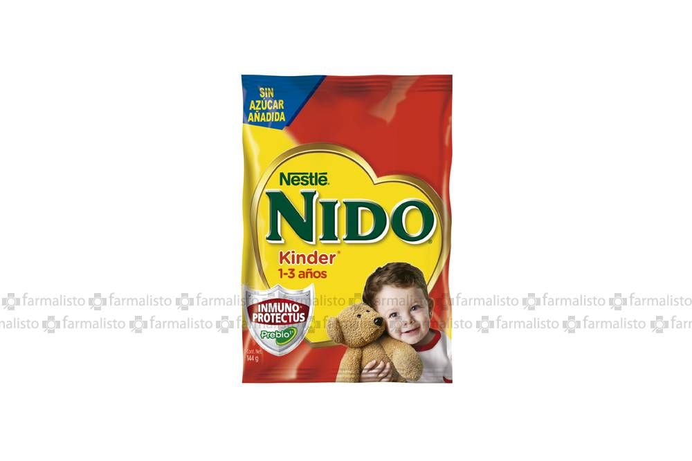 Nido 1+ Kinder 144 g Bolsa Con Leche En Polvo