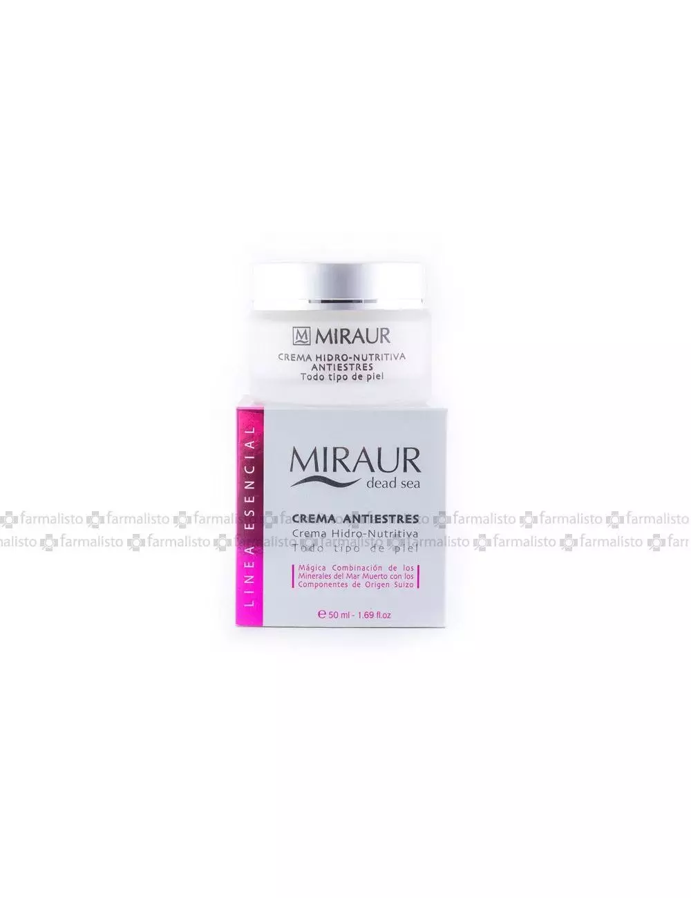 Crema Antiestrés Hidronutritiva - Frasco 50ml - Miraur