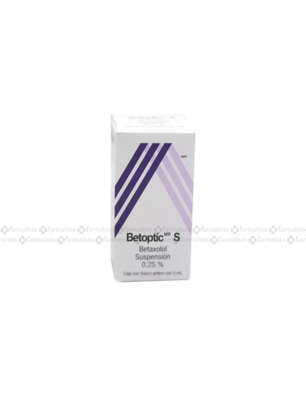 Betoptic S Suspensión 0.25% Caja Con Frasco Gotero Con 5mL