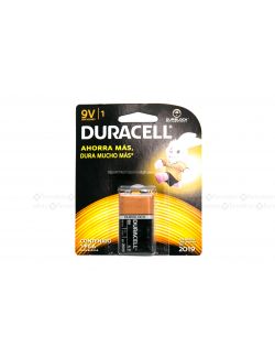 Pila Duracell 9 V Empaque Con Una Pieza