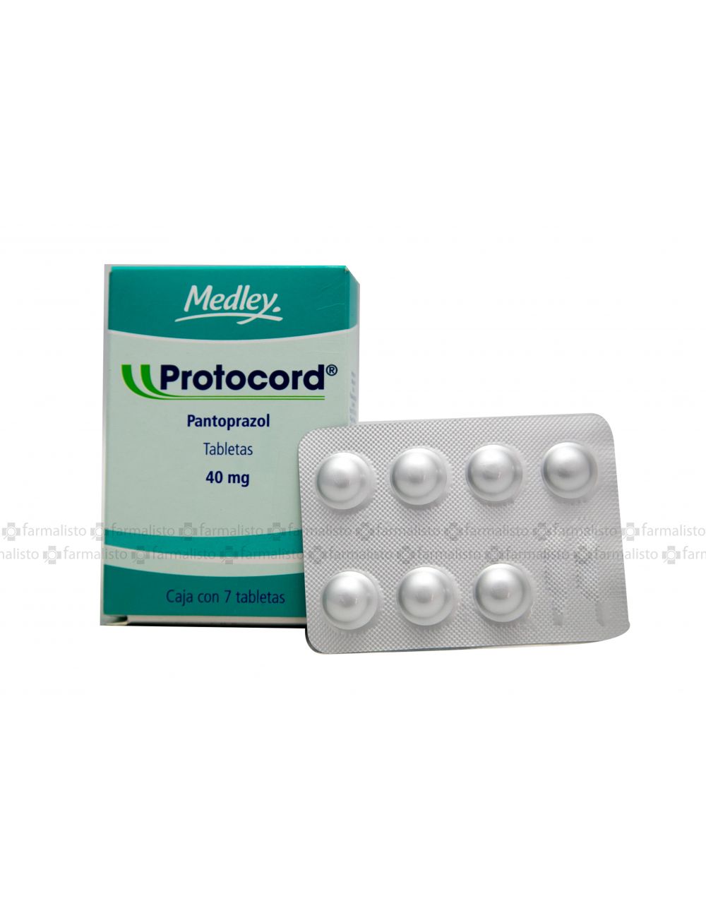Protocord Medley 40 mg Caja Con 7 Tabletas