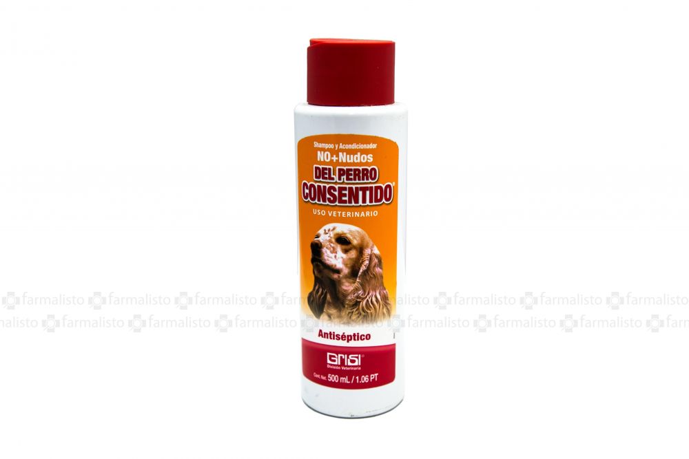 Shampoo Y Acondicionador Del Perro Consentido Frasco Con 500 mL