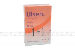 Ulsen 1+ 1 20 mg Caja Con 7 Cápsulas