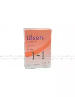 Ulsen 1+ 1 20 mg Caja Con 7 Cápsulas